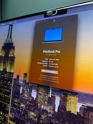 MacBook Pro M1 Max/64GB RAM/1TB SSD