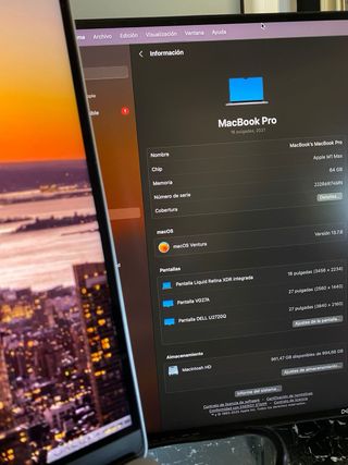 MacBook Pro M1 Max/64GB RAM/1TB SSD