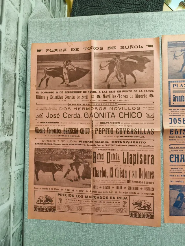Carteles de Charlotadas