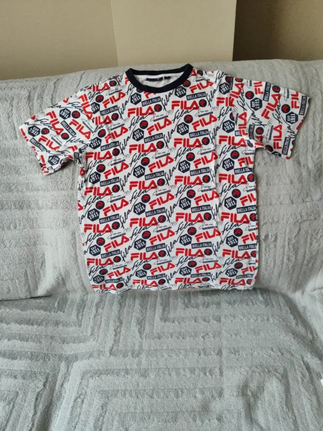 Camiseta Fila Niño Estampada