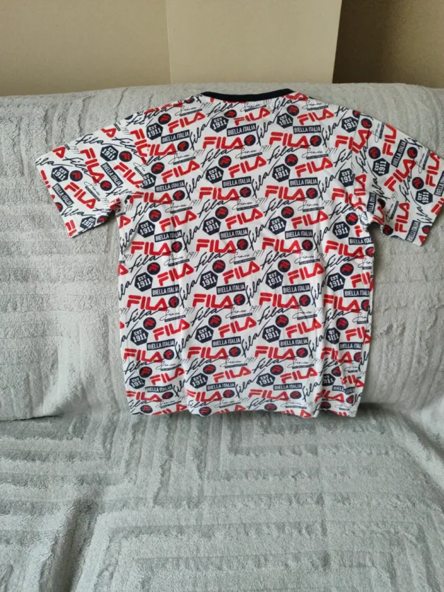 Camiseta Fila Niño Estampada