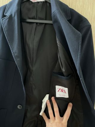 Chaqueta blazer Zara azul