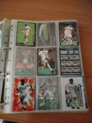 Álbum cromos fútbol Real Madrid