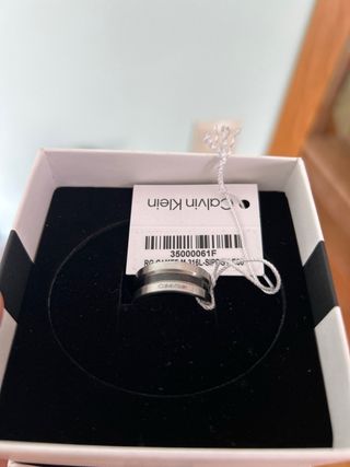 Anillo Calvin Klein Hombre Nuevo