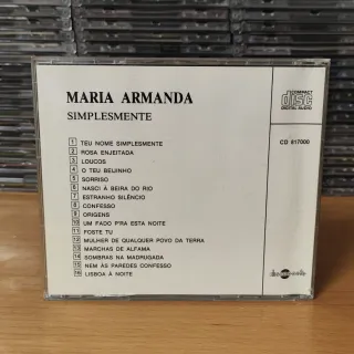 CD Maria Armanda - Fado 16 Temas