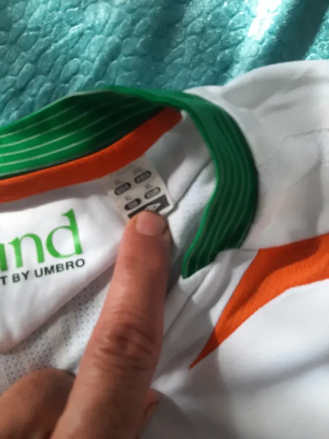 Camiseta Irlanda Umbro Blanca