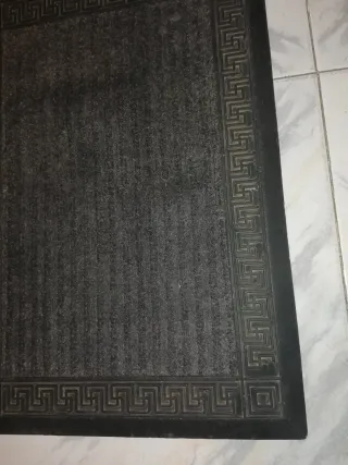 Tappeto d'ingresso in gomma e moquette 36x52cm