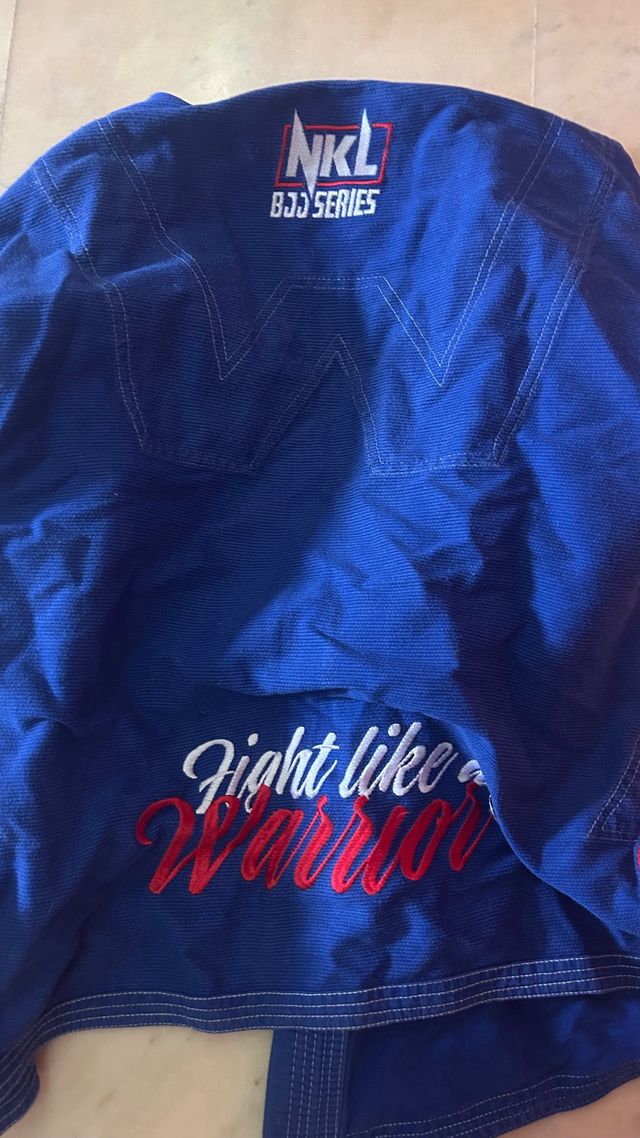 Kimono Jiu Jitsu NKL Azul Talla A2