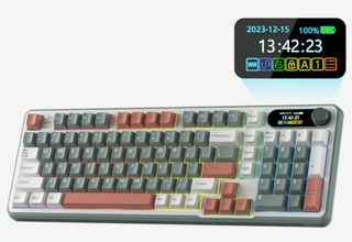 Teclado Mecánico Royal Kludge RKS98 con pantalla