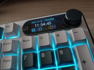 Teclado Mecánico Royal Kludge RKS98 con pantalla