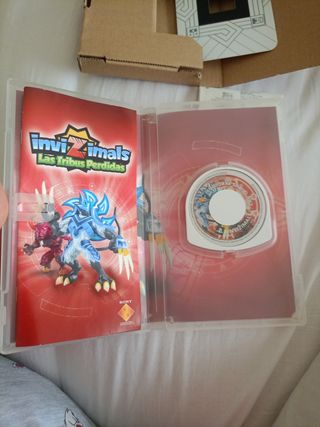 Cámara PSP + juego Invizimals 