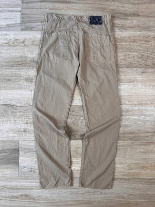 VJC Versace Jeans Beige Straight Pants – 36