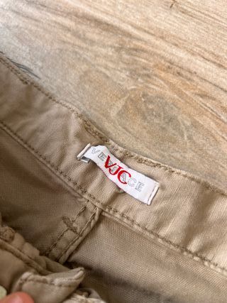 VJC Versace Jeans Beige Straight Pants – 36