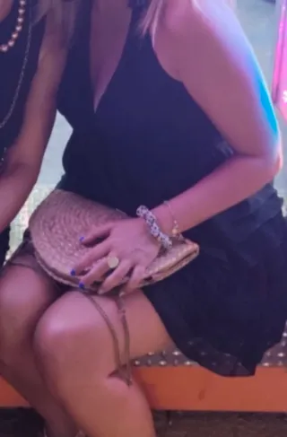 Vestido Zara Negro Volantes