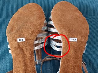 Bonitos zapatos de baile