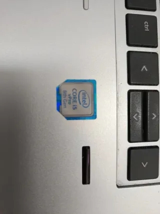 Ordenador portátil HP i5 Plata