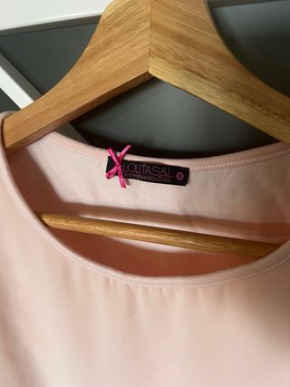 Camisa tirantes rosa S