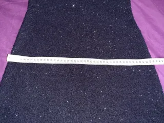 Vestido hallowen negro brillante talla 40