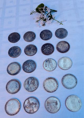 lote de Monedas antiguas chinas 