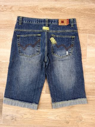 Neik Jeans Wear Vintage Distressed Denim Shorts