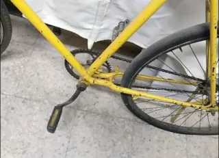 Bicicleta BH Amarilla Vintage