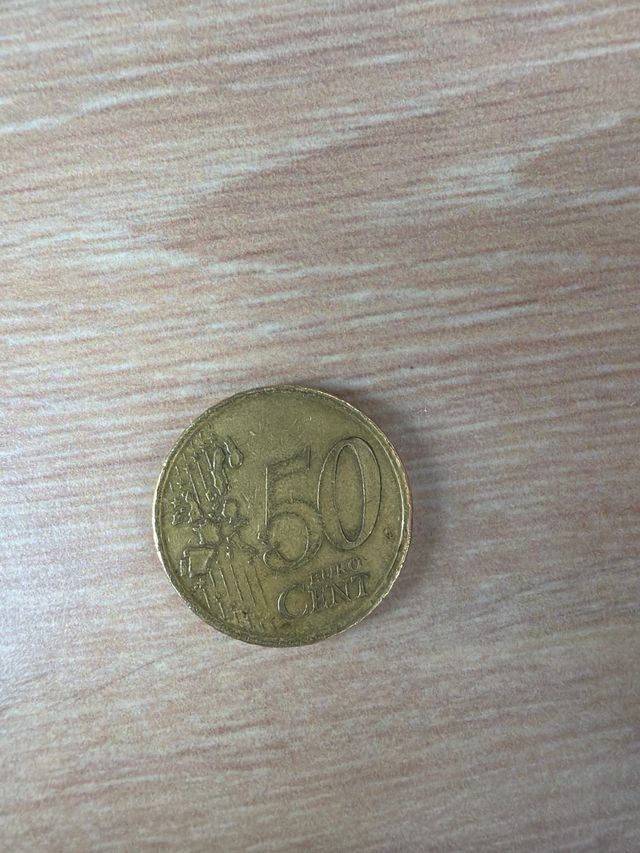 Moneda 50 céntimos España 1999 Cervantes