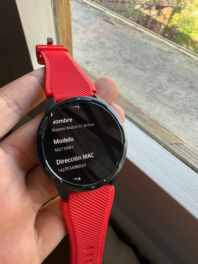 Xiaomi Watch S1 Active Negro/Rojo