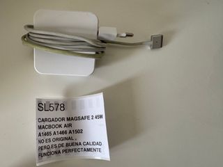 Cargador MagSafe 2 45W MacBook Air