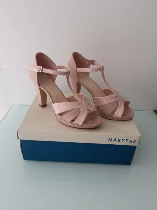 Zapatos de fiesta Marypaz rosa