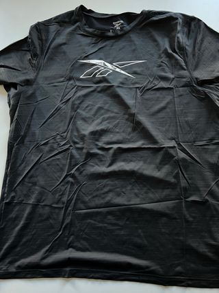 Camiseta Reebok Negra Talla XL