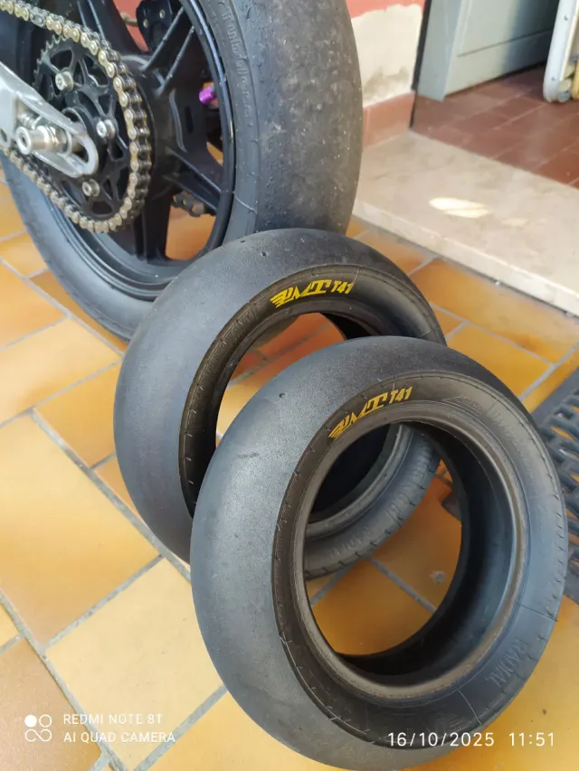 Set 2 Gomme PMT T41 6.5