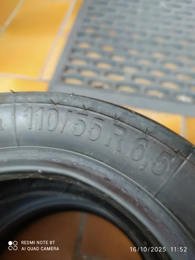 Set 2 Gomme PMT T41 6.5