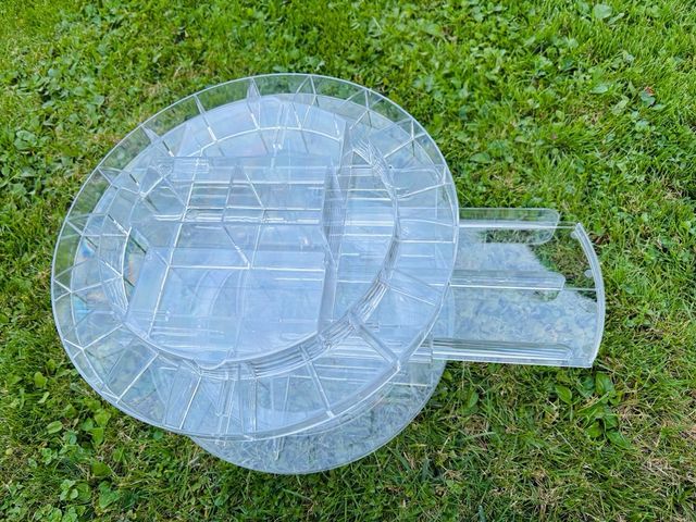 Organizador de cosméticos giratorio