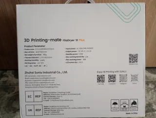 Secador de Filamento Sunlu FilaDryer S1 Plus