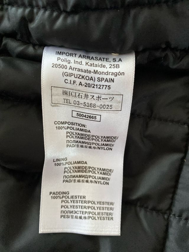 Chaqueta Ternua Negra con Capucha