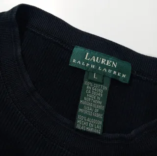 Jersey Lauren Ralph Lauren Negro Talla L