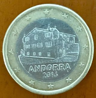 Moneda 1 Euro Andorra 2016