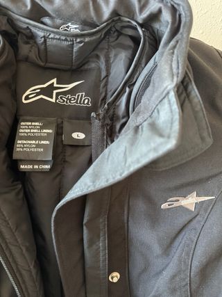 Chaqueta moto Stella mujer. Talla-L. Como nueva.