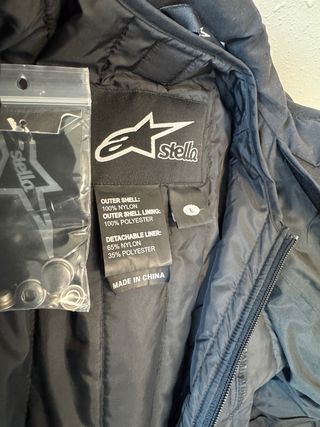 Chaqueta moto Stella mujer. Talla-L. Como nueva.