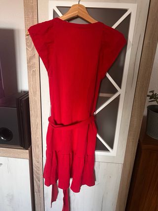 Vestido rojo White Stuff Talla S