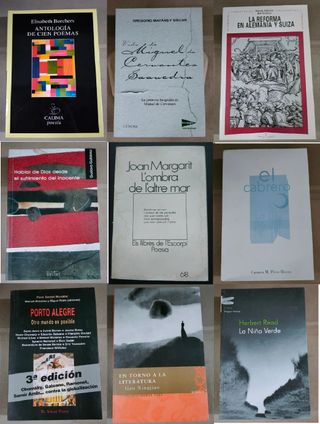 Lote libros variados. Precio en descripción