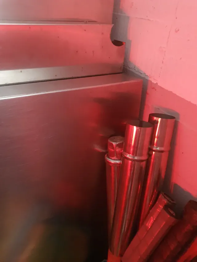 2 tavoli in alluminio