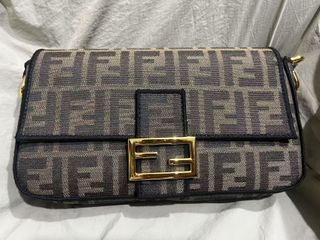 Bolso Fendi Marrón y Dorado
