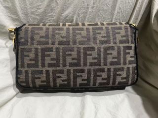 Bolso Fendi Marrón y Dorado