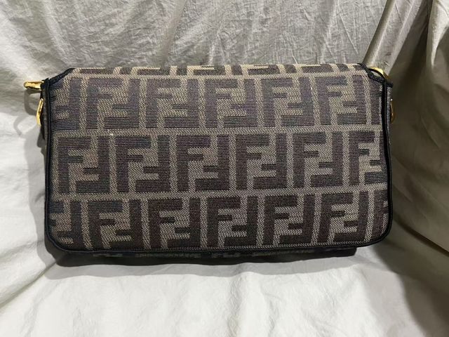 Borsa Fendi marrone e oro