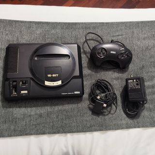 Consola Sega Mega Drive Negra