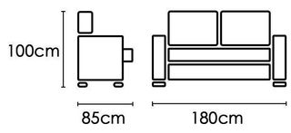 SOFAS 2 o 3 PLAZAS ECONÓMICOS NUEVOS