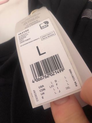 Chándal Adidas Mujer Negro Talla L Nuevo (cos 115€