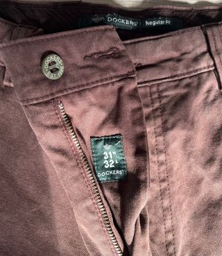 Pantalones Chinos Dockers Marrón