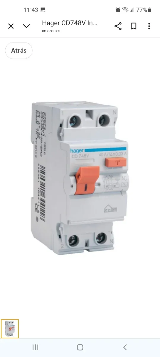 Interruptor Diferencial